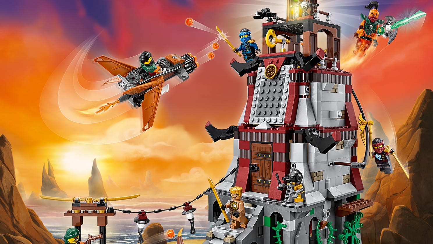 The lighthouse siege ninjago best sale